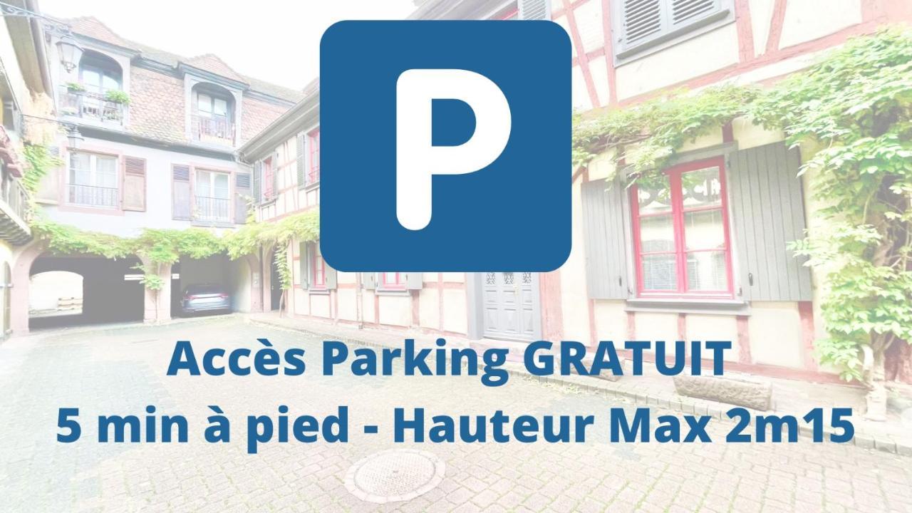 Apartmán Colmar - Le Nichoir - Centre Historique - Parking Gratuit - Box Velo & Poussette Exteriér fotografie